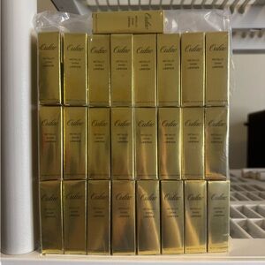 (25) OULAC $250 retail Metallic Shine Lipstick assorted colors 5 of each color